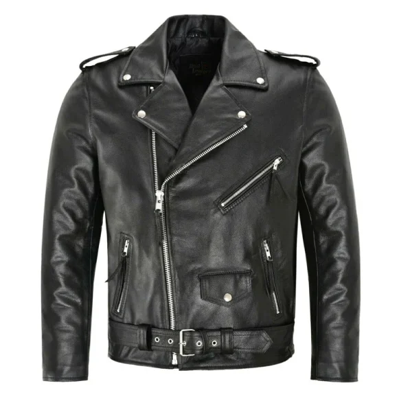 veste de moto en cuir PU